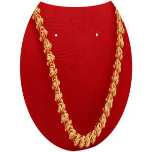 Gold Plated Designer Chain Gents Ladies Style Unisex Real Gold Look Daily Wear